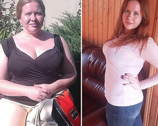 Antes e Depois Vânia